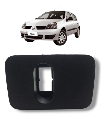 Moldura Botão Desembaçador Renault Clio 2008 (al)