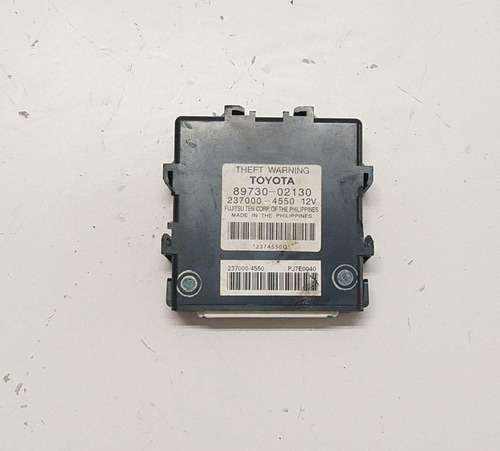 Modulo Central Alarme Toyota Corolla 2009 A 2014 8973002130