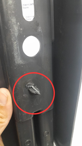 Moldura Trilho Banco Lado Esquerdo Gol Parati G3 Com Detalhe
