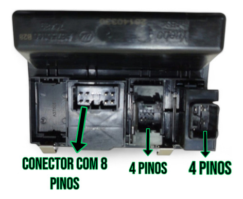 Botão Comando Do Retrovisor Elétrico Com Moldura Lifan 530