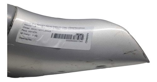  Retrovisor Manual Direito Gm Corsa 4p 2001