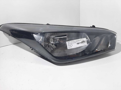 Farol Direito Hyundai Hb20 2012 2013 A 2019 Mascara Negra