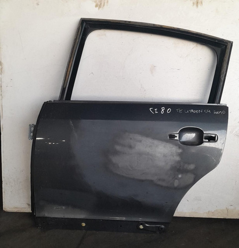 Porta Traseira Esquerda Citroen C4 2011 A 2015 C/ Detalhe