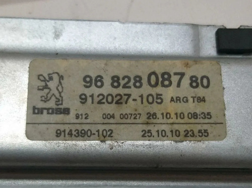 Máquina Vidro Traseira Esquerda Peugeot 3008 2011 A 2014