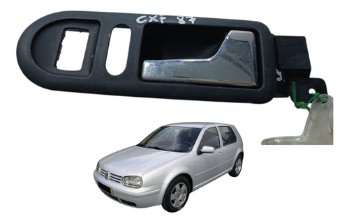 Maçaneta Interna Dianteira Dir. Vw Golf 2000 Com Dtl (ap)