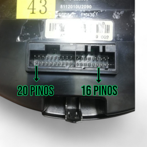 Comando Digital Ar Condicionado Jac J6 2010 A 2013