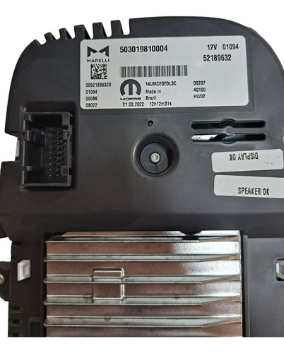 Kit Modulo Injeção Code Renegade 1.3 Turbo 2022 2023