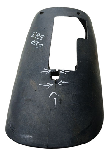 Moldura Infe.  Coluna Ford Fiesta 98/01 C/ Detalhe (ap)