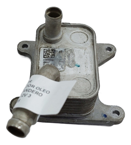 Trocador De Calor Resfriador Óleo Kwid / Sandero 3 Cilindros