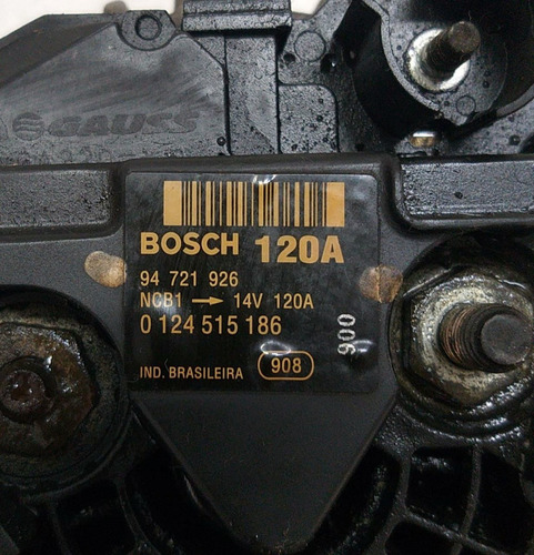 Alternador Gm Zafira Confort 2.0 8v 2010 0124515186