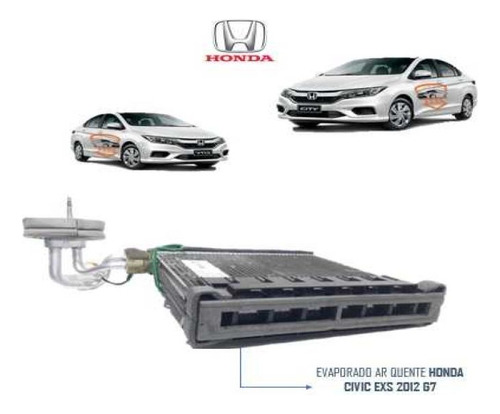 Radiador Evaporador Ar Condicionado Civic 2014 2015 2016