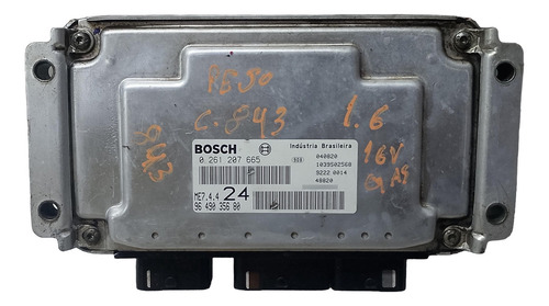 Módulo Injeção Peugeot 206 1.6 16v Gasolina 0261207665