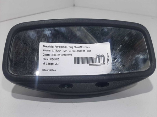 : Retrovisor Interno Citroen C4 2008 