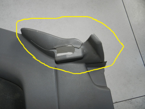 Forro Lateral Traseiro D Gm Astra 2 Portas 99/04 C/ Detalhe