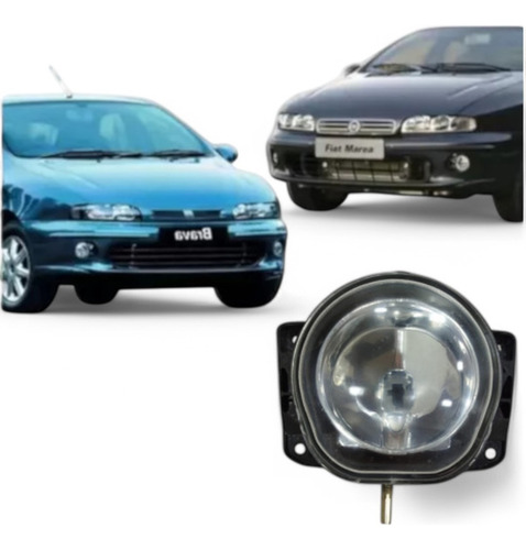 Farol De Milha Fiat Brava Marea 1998 A 2003
