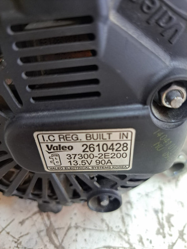 Alternador Hyundai I30 1.8 16v 2013 2014 2015 2016 Automatic