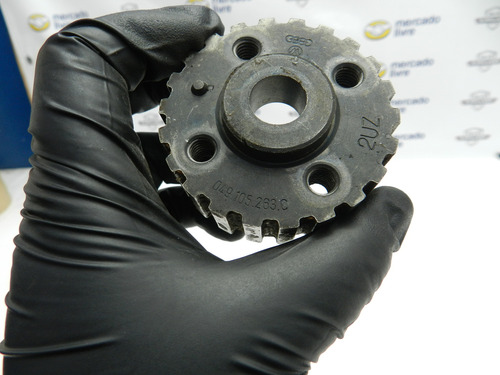 Engrenagem Polia Virabrequim Vw 1.6 1.8 2.0 Ap 049105263c