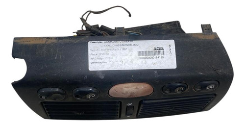 Moldura Central Painel Fiat Palio 1997 (vc)