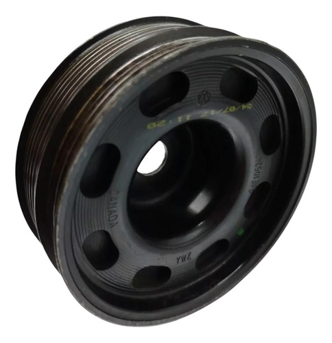 Polia Dupla Virabrequim Vw Gol G7 G8 Fox Polo Voyage 1.0 3cc