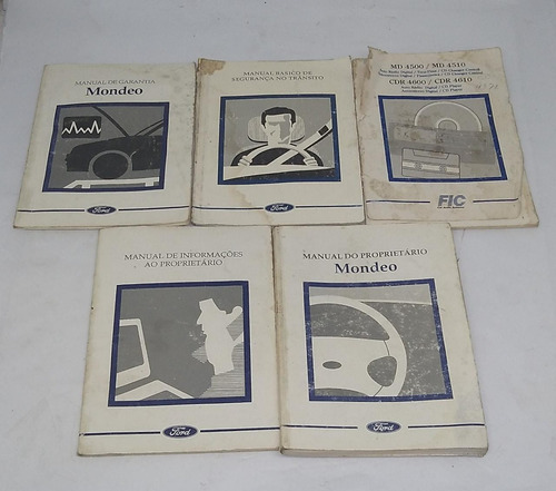 Manual Do Proprietario Ford Mondeo 1998
