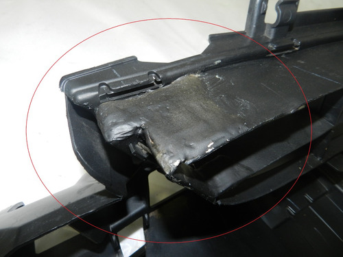 Grade Inf Para-choque Diant Bmw 320i F34 Gt Serie3 13/19 Rec