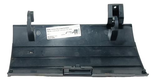Tampa Painel Porta Objetos Gm S10 2012 2016