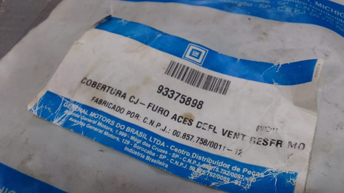 Cobertura Furo Acesso Defletor Radiador Meriva 03/12   23804