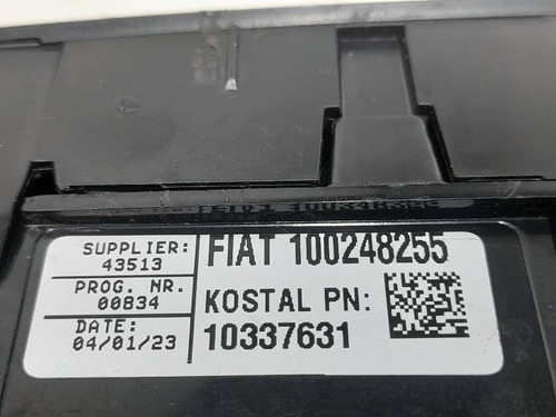 Botao Pisca Alerta Segurança Fiat Argo 2018 2019 2020 2021