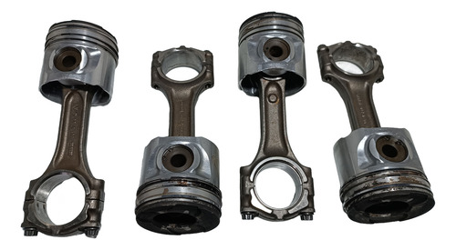 Jogo Pistao E Biela Stander Motor Mwm 2.8 Frontier S10 Std