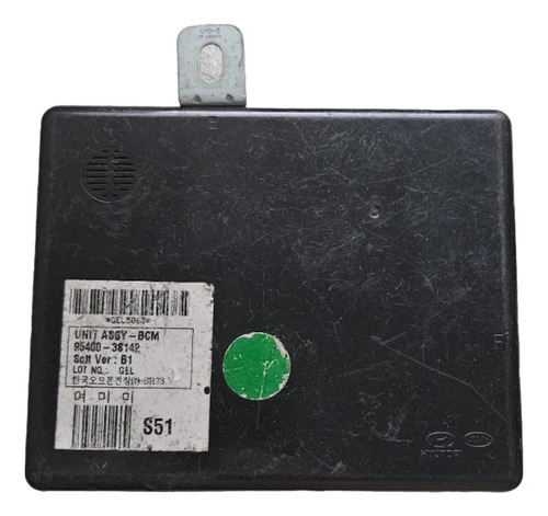 Módulo Bcm Hyundai Kia Unit Assy Original 9540038142