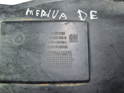Parabarro Diant. L.e Gm Meriva 2003 A 2012 Original