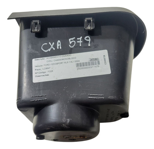 Porta Objetos Ford Ecosport 1.6/ 2004 (al) Adl Cxa 579