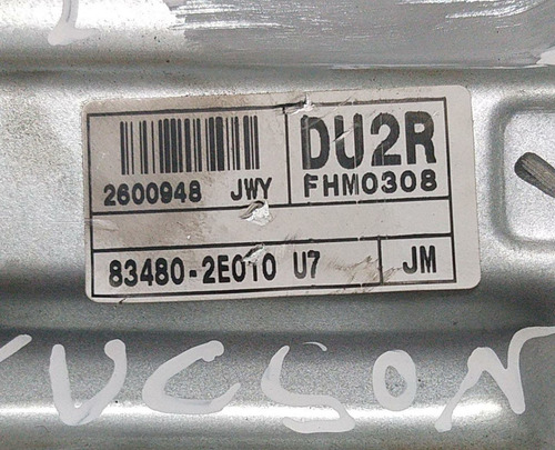 Maquina Vidro Elétrica Traseira Direita Tucson Glsb 2012