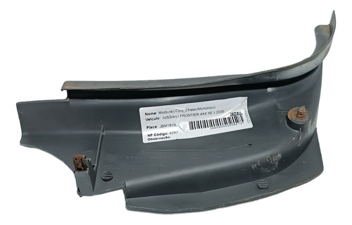 Acabamento Coluna Pe Esquerdo Nissan Frontier 2001 2008