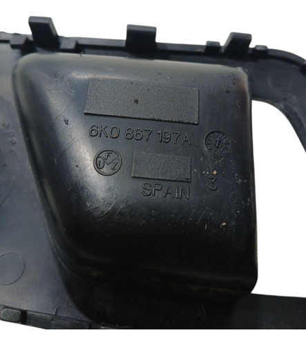 Moldura Maçaneta Tras. Esq. Vw Polo Classic 1999 A 2000 (ap)