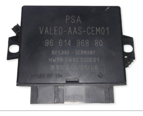 Modulo Estacionamento Peugeot 307 C4 9661496880