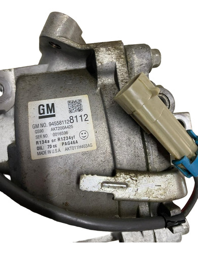 Compressor Ar Condicionado Cruze Tracker 1.8 2012 2013 2014