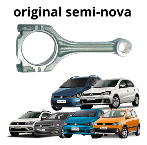 Biela Vw Gol Saveiro Voyage Golf Crosfox Power Ea111 1.6 8v