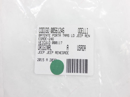 Batente Porta Tras Ld Jeep Renegade 15/22 Us (246)