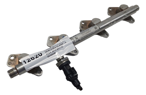 Flauta Dos Injetores Gla200 1.6 Flex 2013 A 2017 Com Sensor