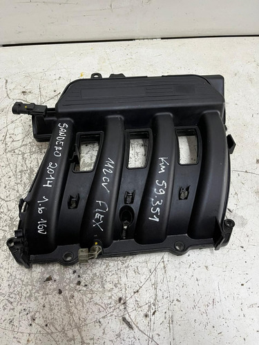 Coletor Admissão  Clio Logan Sandero 1.6 16v Flex 2002/2016