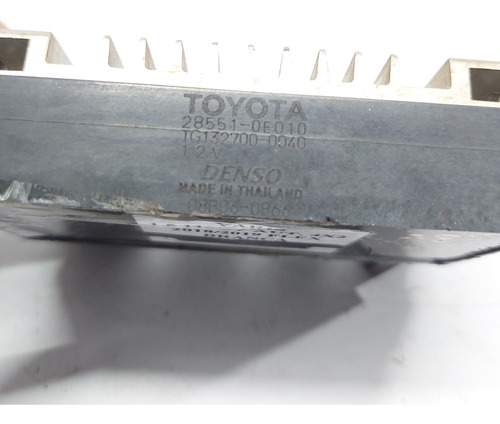 Módulo Dos Bicos Injetores Toyota Yaris 1.5 Ano 2018 2019