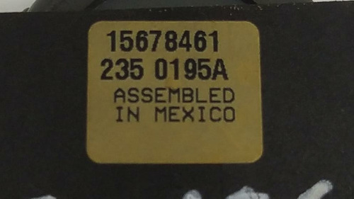 Botão Interruptor Reostato Gm Blazer S10 2.2 2000 15678461