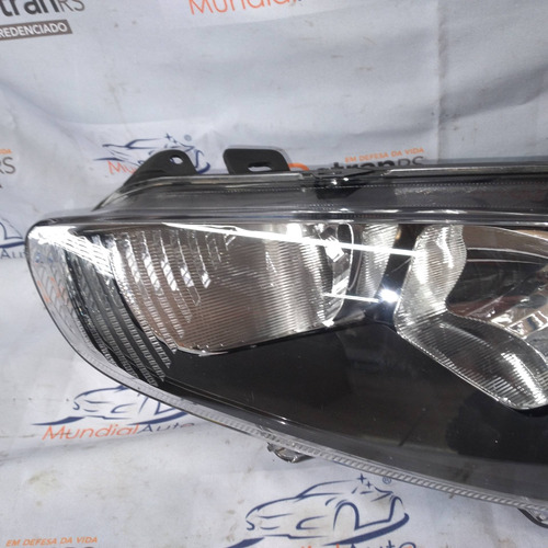 Farol Ford  New Fiesta 2014 16 17 18 19  Masc  Negra  6267