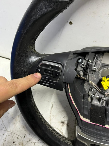 Volante Direção Com Comando Vw Polo 2009 2013 2014 Original