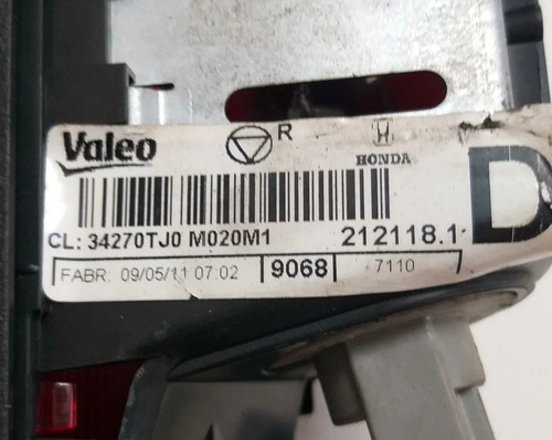 Break Light Luz Freio Honda Fit 2009 A 2013 2121181