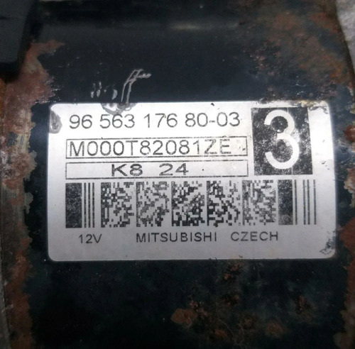Motor Partida Citroen C4 2.0 16v 2010 M000t82081ze