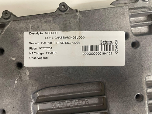 Módulo Ignição Injeção Xf Ftt 530 2024 - 2298833