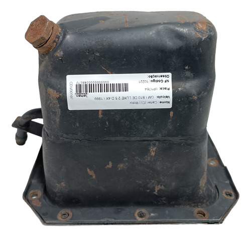 Carter Oleo Motor Maxion 2.5 Hsd Ranger S10 1998/2001