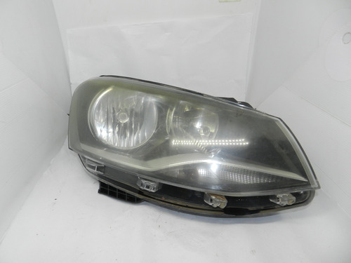Farol Direito Máscara Negra Foco Duplo Gol G6 Com Detalhe